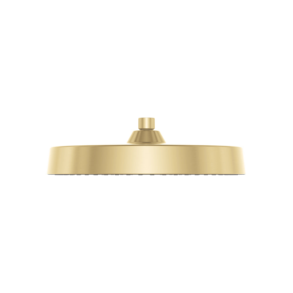 Fienza Kuro Shower Head Round Urban Brass