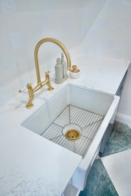 Turner Hastings Ludlow Bridge Mixer Tap Brushed Brass