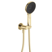 Fienza Kuro Hand Shower Round Plate Round Head Urban Brass