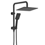 Fienza Tono Twin Half Rail Shower Matte Black