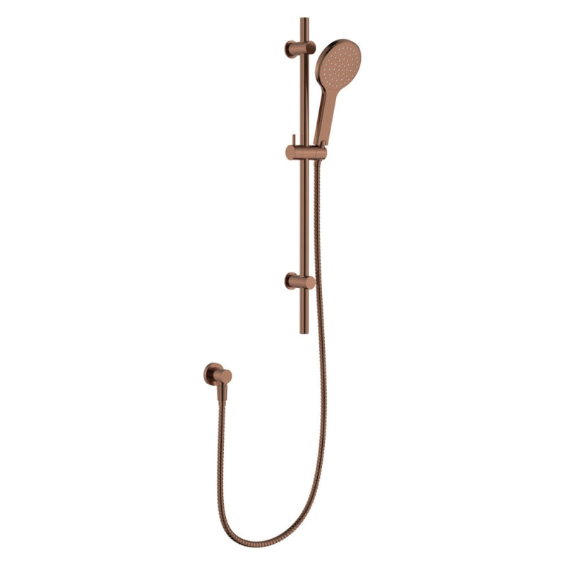 Fienza Kaya Rail Shower, Brushed Copper