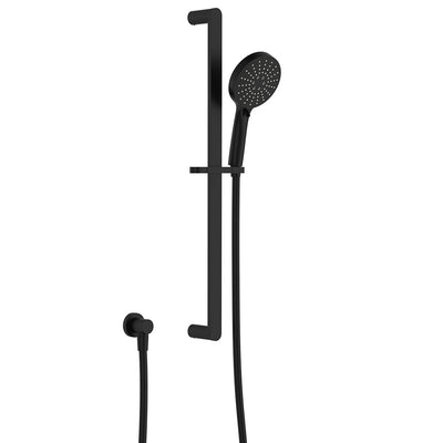 Fienza Empire Slim Rail Shower Matte Black