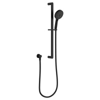 Fienza Empire Slim Rail Shower Matte Black