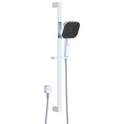 Fienza Kuro Rail Shower Soft Square Head Chrome