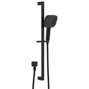 Fienza Kuro Rail Shower Soft Square Head Matte Black