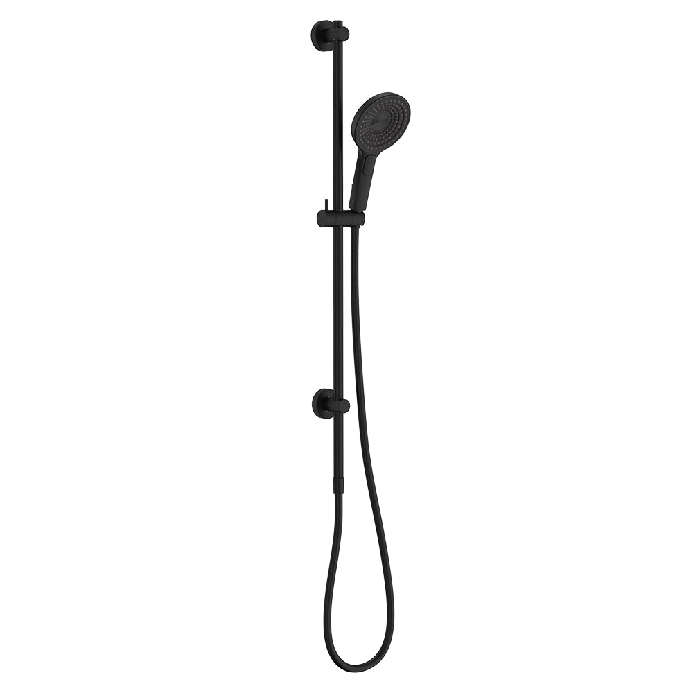 Fienza Kuro Rail Shower Round Matte Black