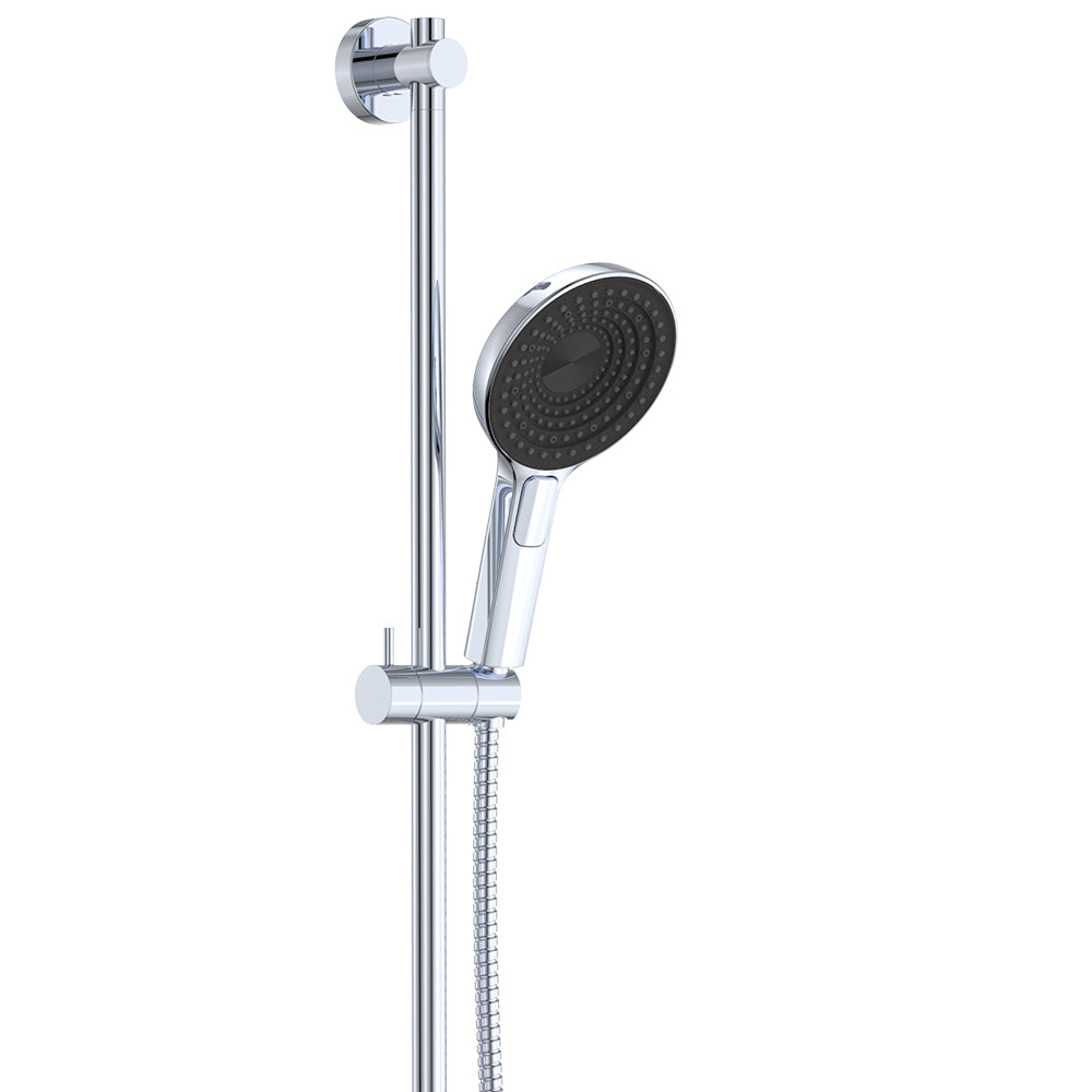 Fienza Kuro Rail Shower Round Chrome