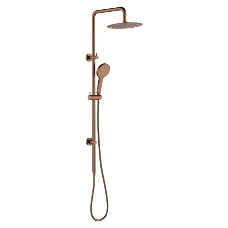 Fienza Kaya Twin Shower Brushed Copper