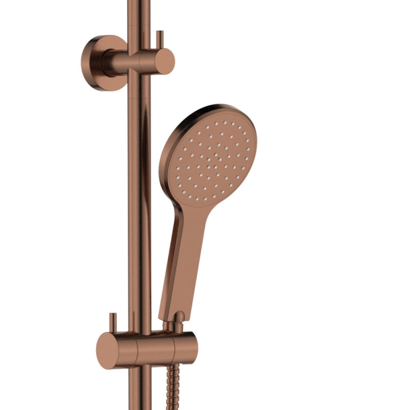 Fienza Kaya Twin Shower Brushed Copper