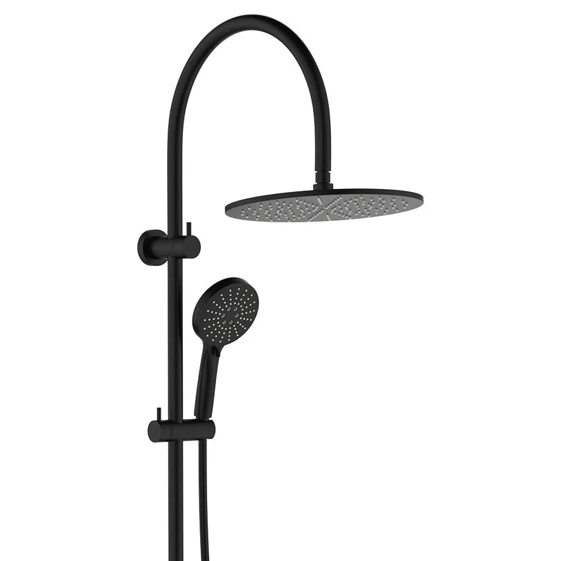 Fienza Empire Slim Wall Set Tapware Package Matte Black