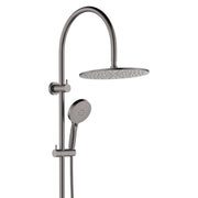 Fienza Empire Slim Curved Twin Shower Gun Metal