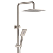 Fienza Tono Twin Shower Brushed Nickel