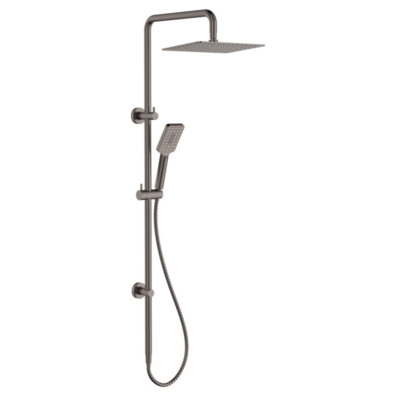 Fienza Tono Twin Shower Gun Metal