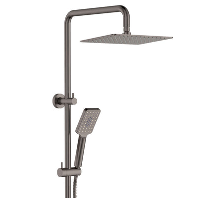 Fienza Tono Twin Shower Gun Metal
