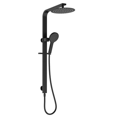 Fienza Kaya Deluxe Twin Shower Matte Black