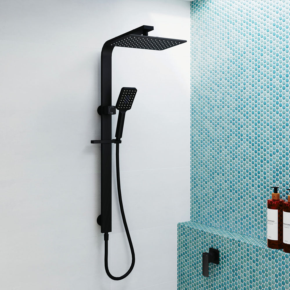 Fienza Tono Deluxe Twin Shower Matte Black