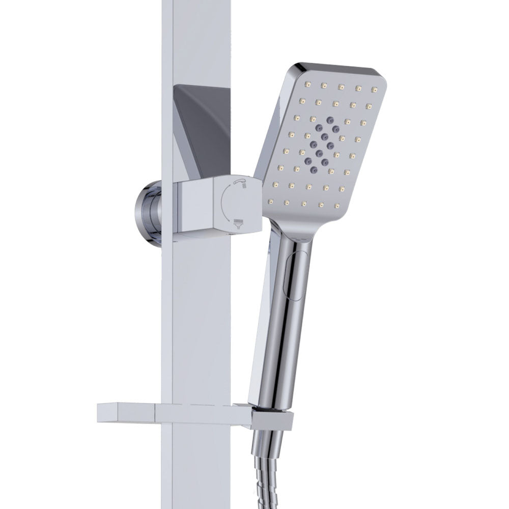 Fienza Tono Deluxe Twin Shower Chrome