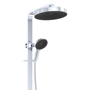 Fienza Kuro Deluxe Twin Shower Round Head Chrome