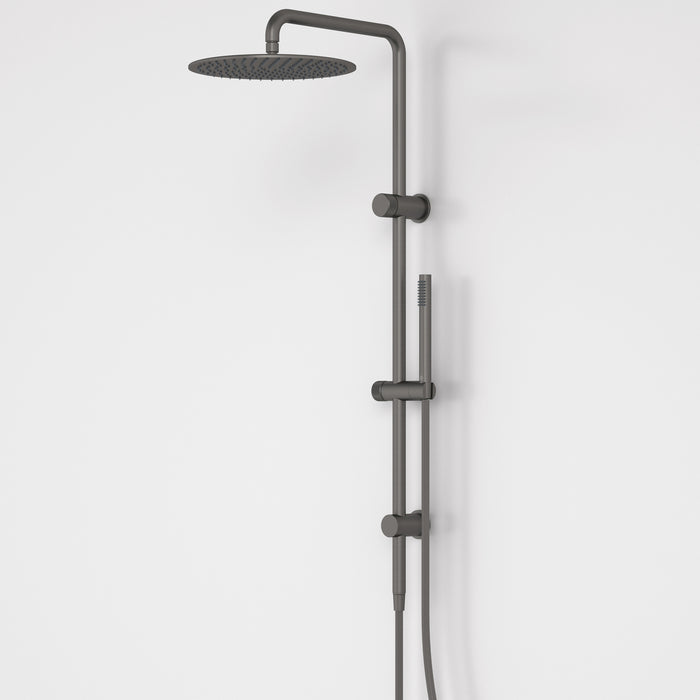 Caroma Elvire Twin Rail Shower with 300mm Overhead