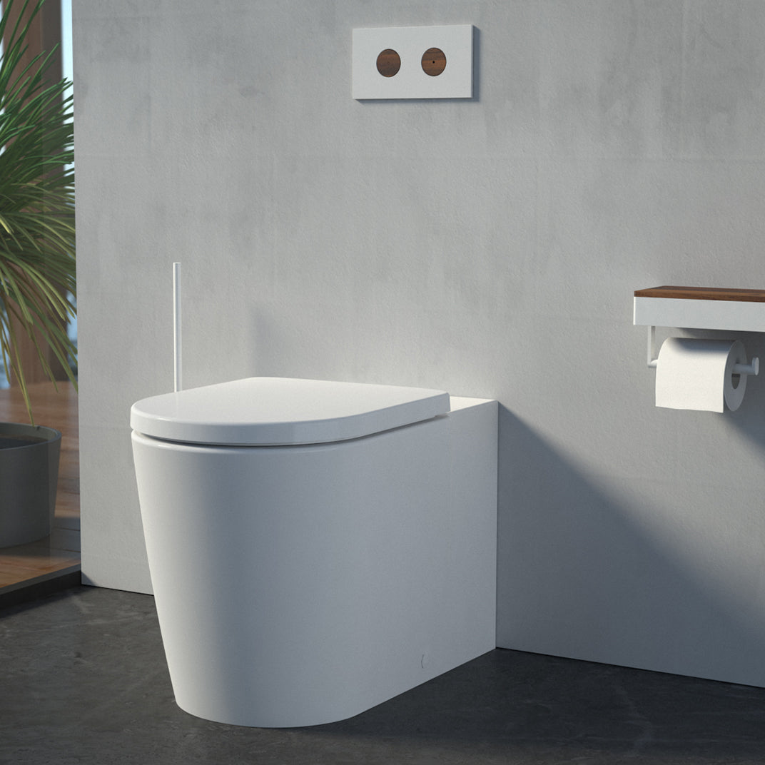 Caroma Elvire Cleanflush Invisi Series Toilet Suite