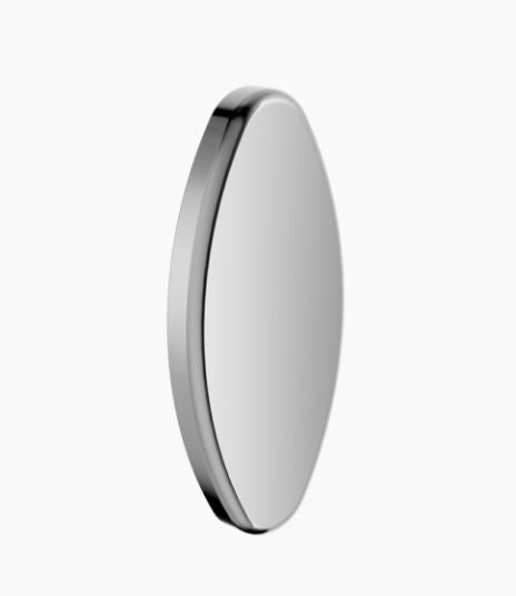 Nero Backrest Removable Wall Cover Plate Chrome