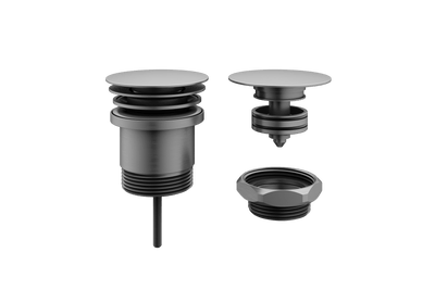 Mimi Universal Pop Up Waste Gun Metal