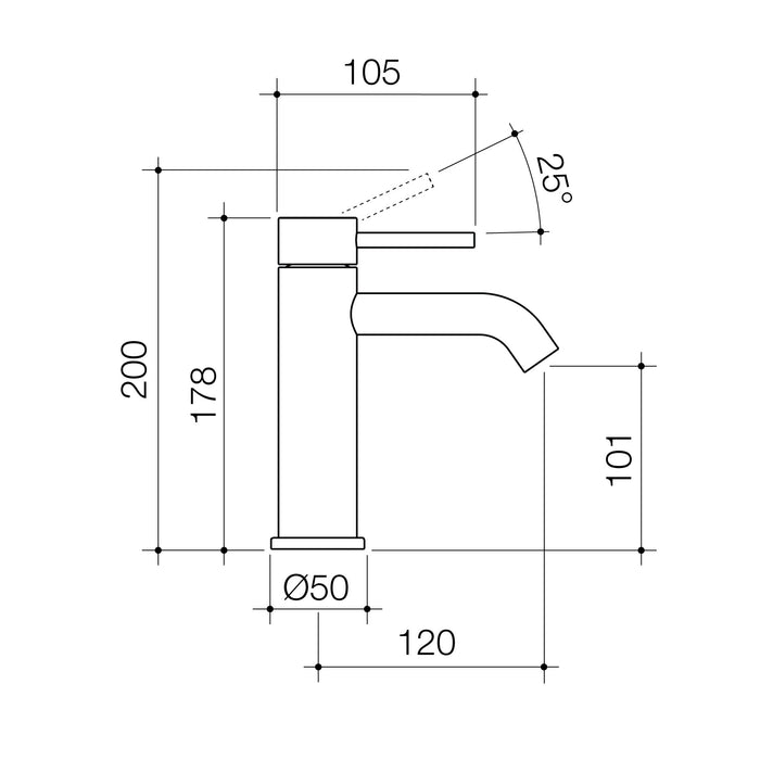 Caroma Liano II Basin Mixer