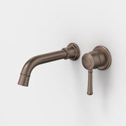 Caroma Riviere Wall Basin/Bath Mixer 175mm - Brushed Bronze