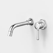 Caroma Riviere Wall Basin/Bath Mixer 175mm - Chrome