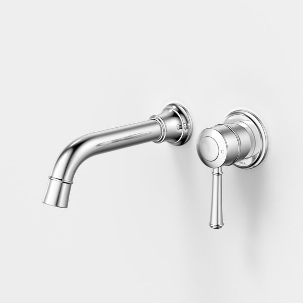 Caroma Riviere Wall Basin/Bath Mixer 175mm - Chrome