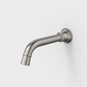Caroma Riviere Wall Basin/Bath Outlet 175mm - Brushed Nickel
