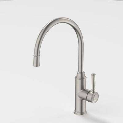 Caroma Riviere Sink Mixer - Brushed Nickel