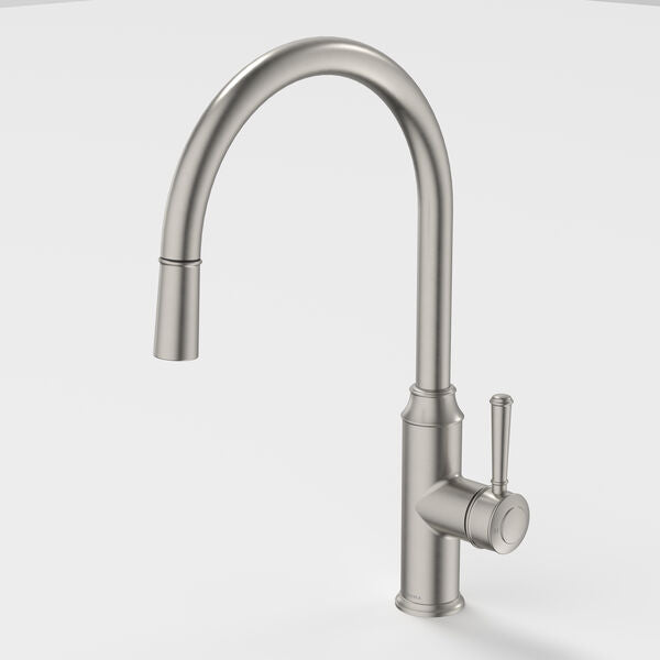 Caroma Riviere Pull Out Sink Mixer - Brushed Nickel