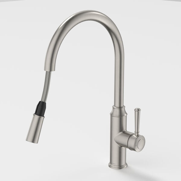 Caroma Riviere Pull Out Sink Mixer - Brushed Nickel