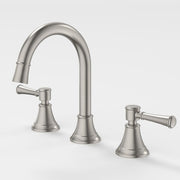 Caroma Riviere Basin Set - Brushed Nickel