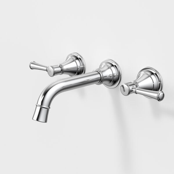 Caroma Riviere Wall Basin/Bath Set 175mm - Chrome