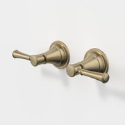 Caroma Riviere Wall Top Assemblies - Brushed Brass