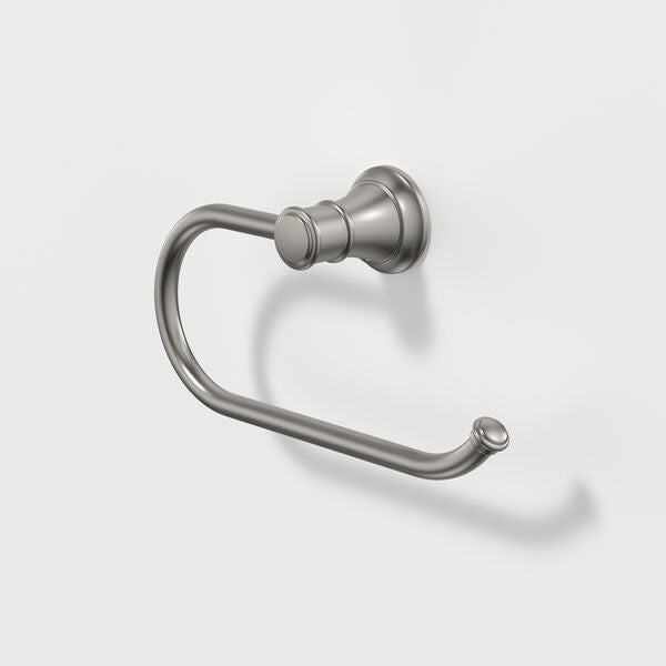 Caroma Riviere Toilet Roll Holder - Brushed Nickel
