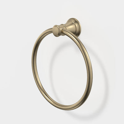 Caroma Riviere Towel Ring - Brushed Brass