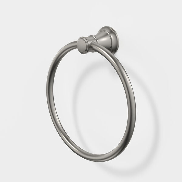 Caroma Riviere Towel Ring - Brushed Nickel