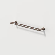 Caroma Riviere Double Towel Rail 600mm - Brushed Bronze