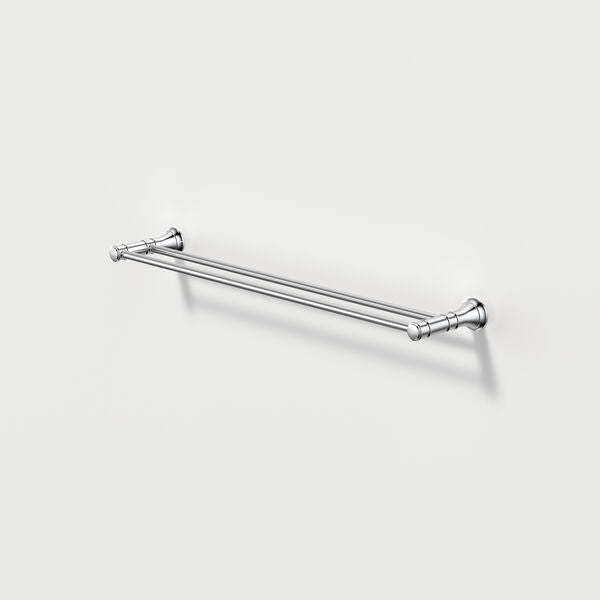 Caroma Riviere Double Towel Rail 600mm - Chrome