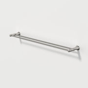 Caroma Riviere Double Towel Rail 800mm - Brushed Nickel