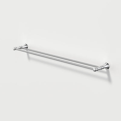 Caroma Riviere Double Towel Rail 800mm - Chrome
