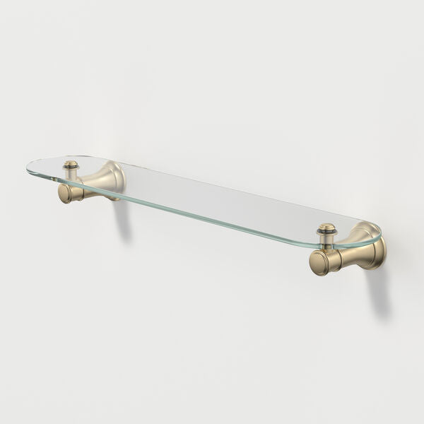 Caroma Riviere Bathroom Shelf - Brushed Brass