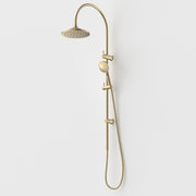 Caroma Riviere Rail Shower with Overhead - Brushed Brass