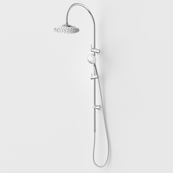 Caroma Riviere Rail Shower with Overhead - Chrome