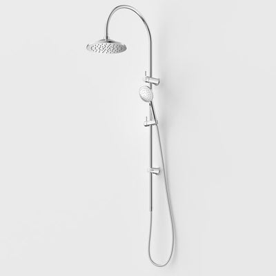 Caroma Riviere Rail Shower with Overhead - Chrome