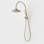 Caroma Riviere Compact Twin Shower - Brushed Brass