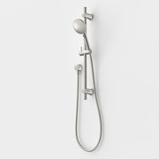 Caroma Riviere Rail Shower - Brushed Nickel